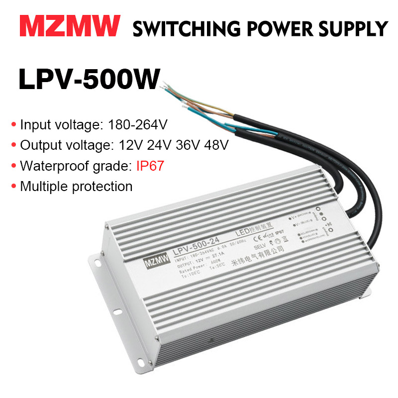 Outdoor Lighting Transformer Box - MZMW IP67 Fonte de alimentação de