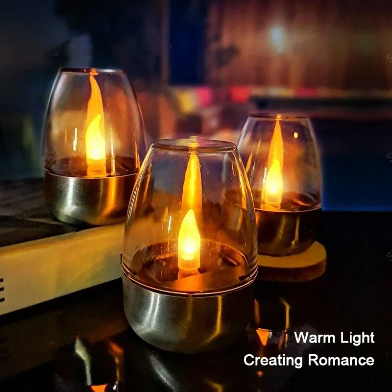 Outdoor Lighting Ideas For Party - Velas solares led luz sem chama