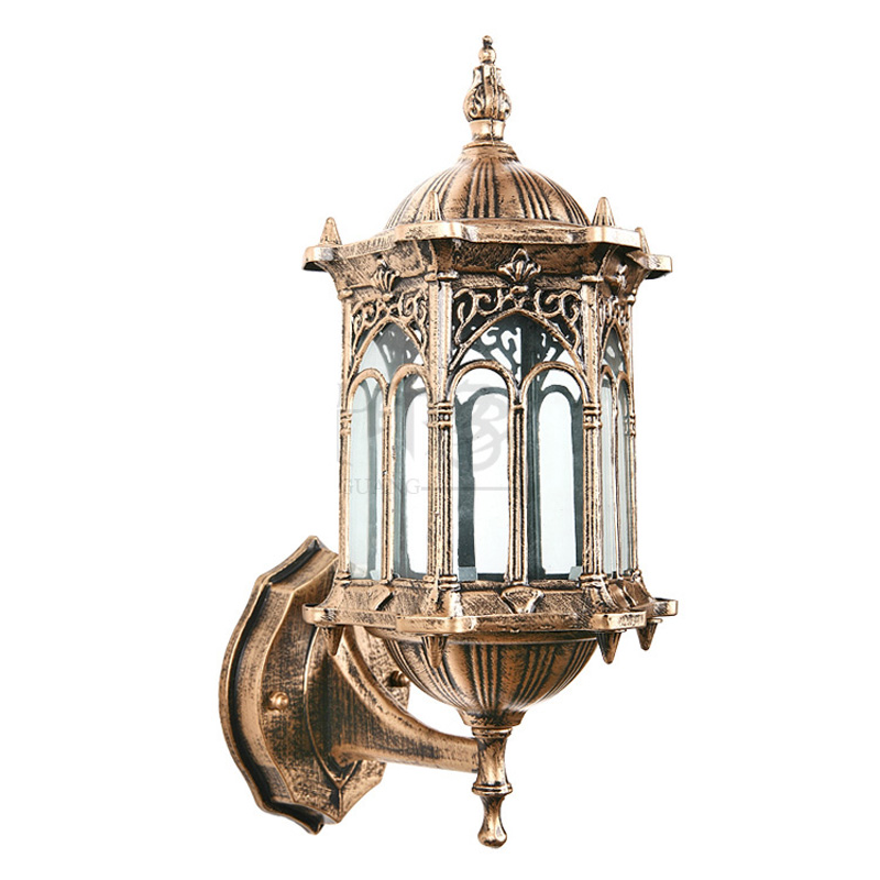 Outdoor Lighting Bronze - Luminária de Parede Externa de 8
