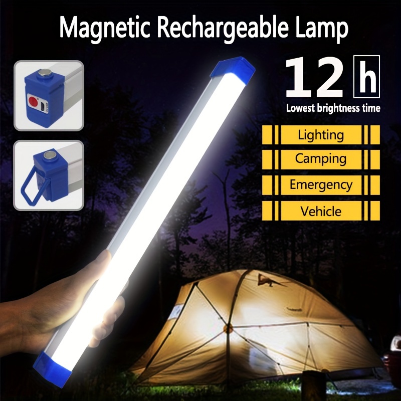 Outdoor Lighting Bollards - Lanterna led super brilhante, recarregável por