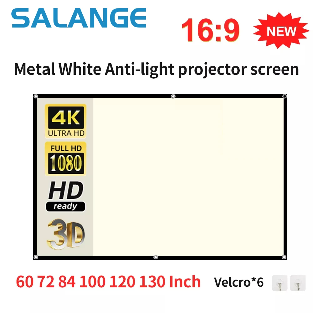 Outdoor Lighting Grid Screen - Salange grade branca anti cortina de