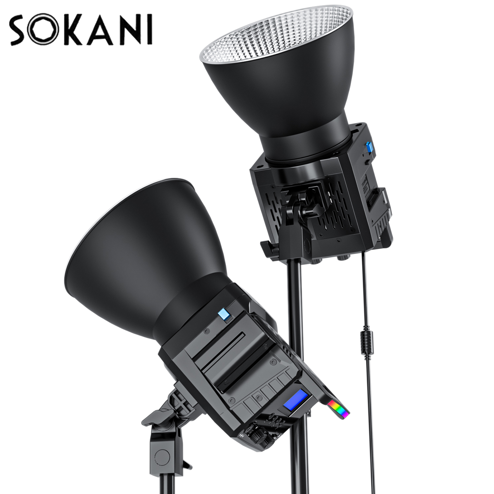 Outdoor Lighting For Photography - Sokani X100 RGB/Bi-color 100W Luz Diurna