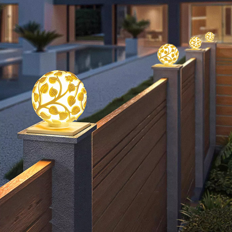 Outdoor Lighting Lamps - Luzes de coluna para exterior, luzes