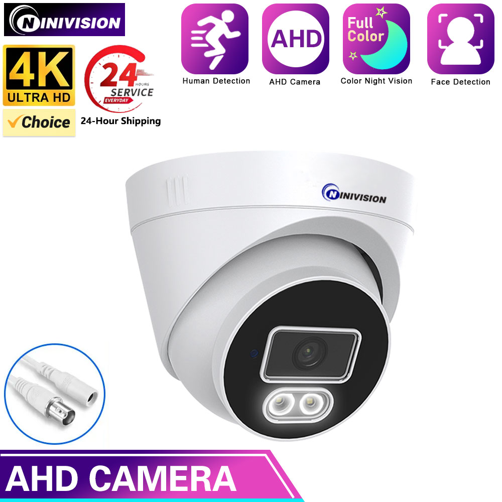 Outdoor Lighting Wire - Full Color Night Vision CCTV AHD