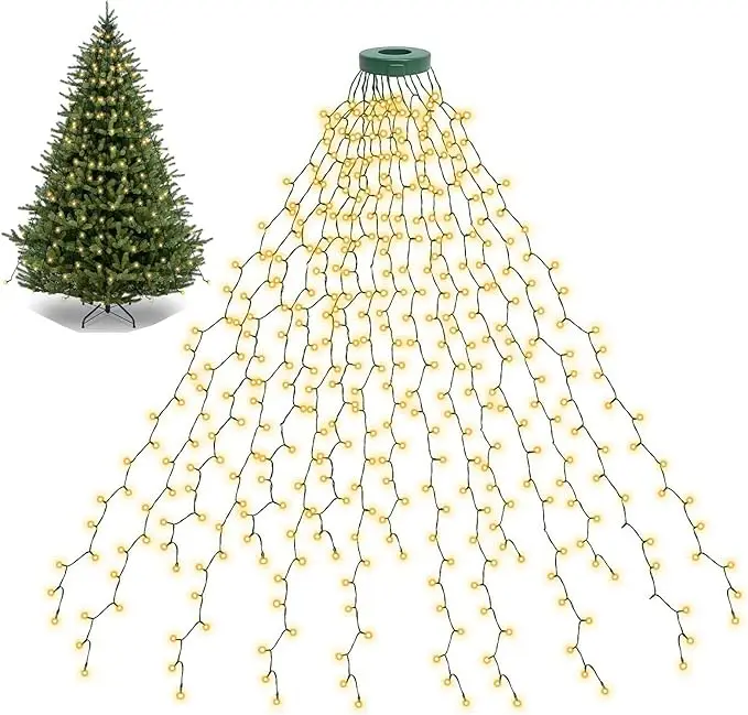 Outdoor Lighting Tree - Luzes led para árvore de natal,