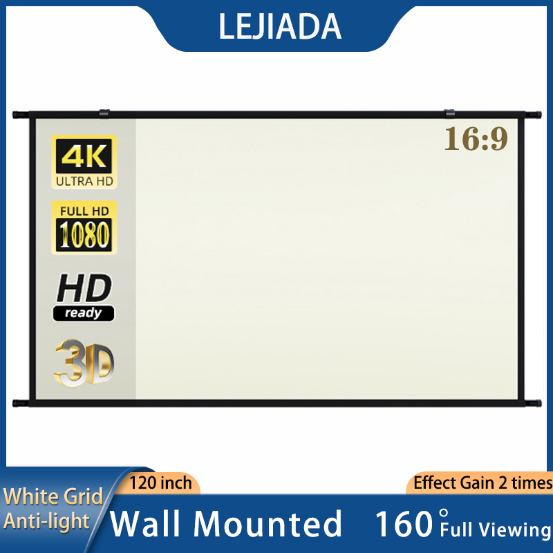 Outdoor Lighting Grid Screen - Tela de Projetor LEJIADA Montada na