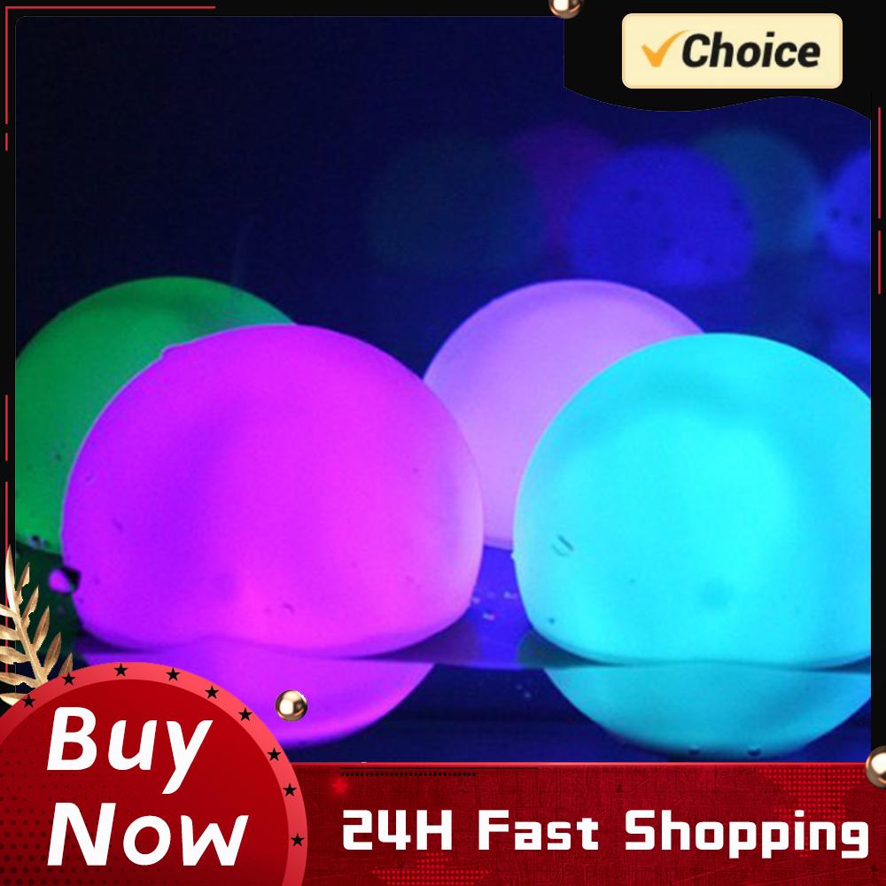 Outdoor Lighting Around Pool - Bola Inflável LED com Controle Remoto,