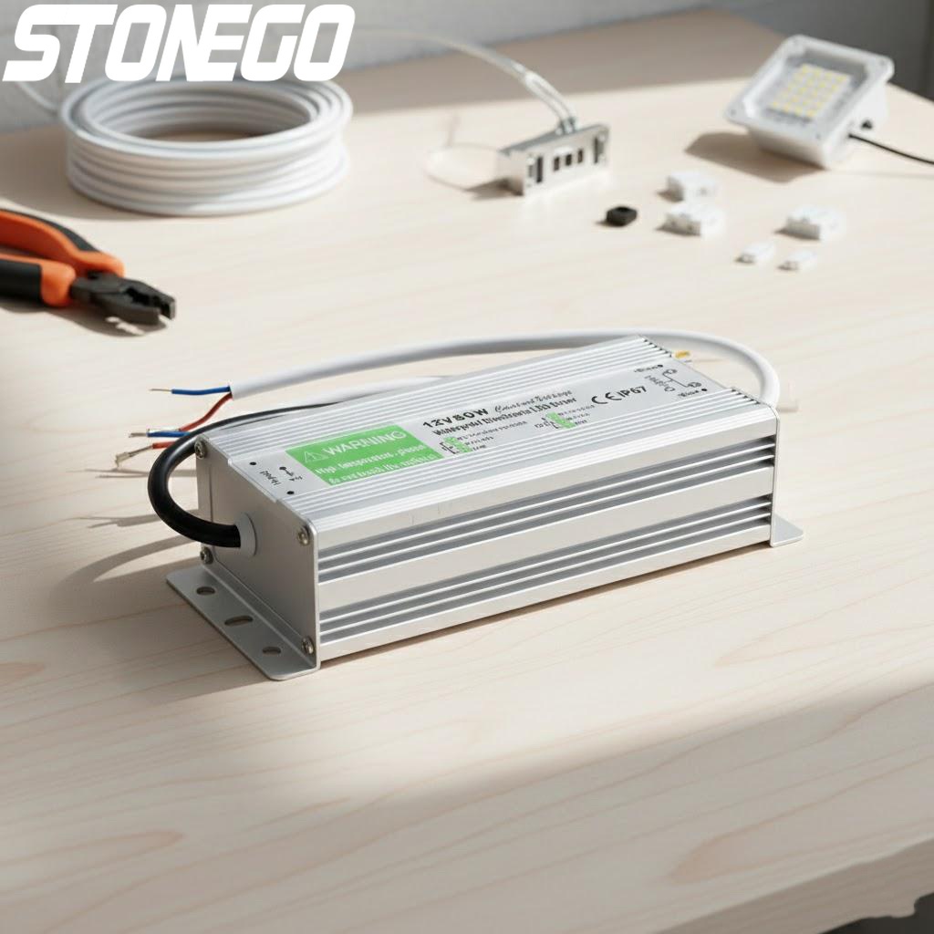 Outdoor Lighting Transformer Box - Fonte de Alimentação/Driver LED à Prova