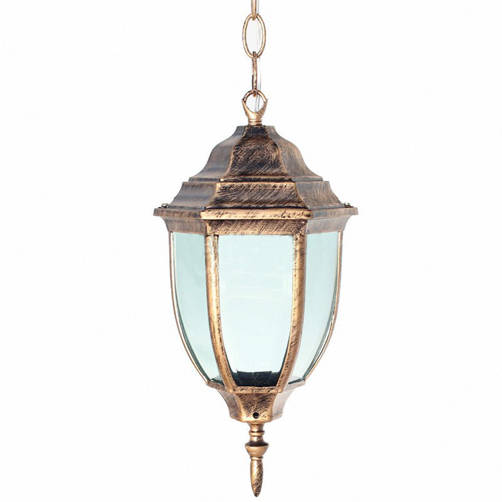 Outdoor Lighting Bronze - Luminária Pendente Externa Impermeável Vintage Bronze