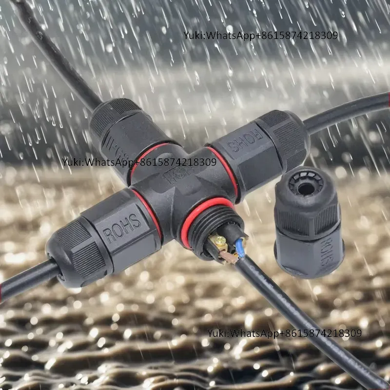 Outdoor Lighting Wire - Conector Elétrico T-Tap à Prova d'Água