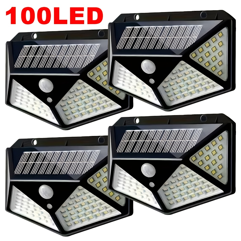 Outdoor Lighting With Sensor - Luz Solar de Jardim Externa com
