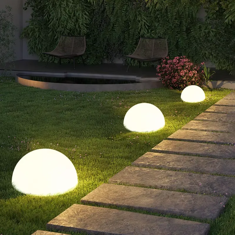 Outdoor Lighting Ground Fixtures - Luminária Solar Moderna para Jardim IP65