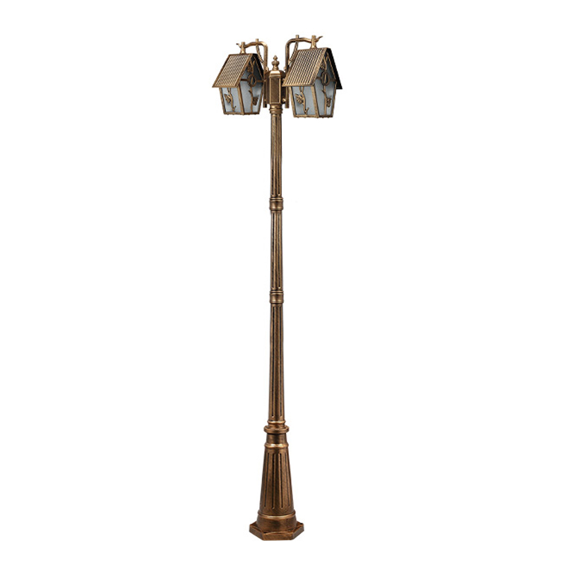 Outdoor Lighting Bronze - Estilo europeu paisagem lâmpada de rua