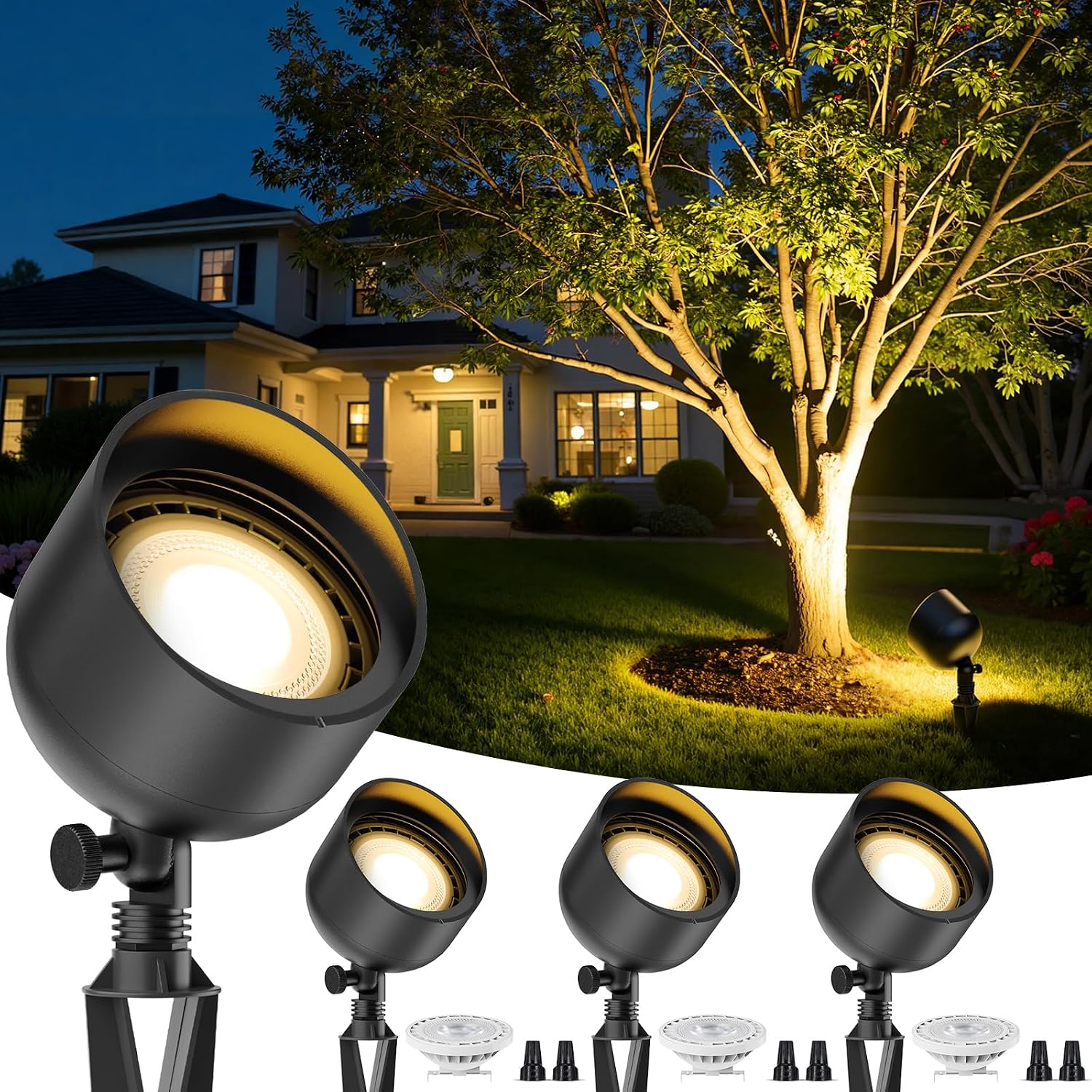 Outdoor Lighting Tree - Holofote LED de Baixa Tensão 12V