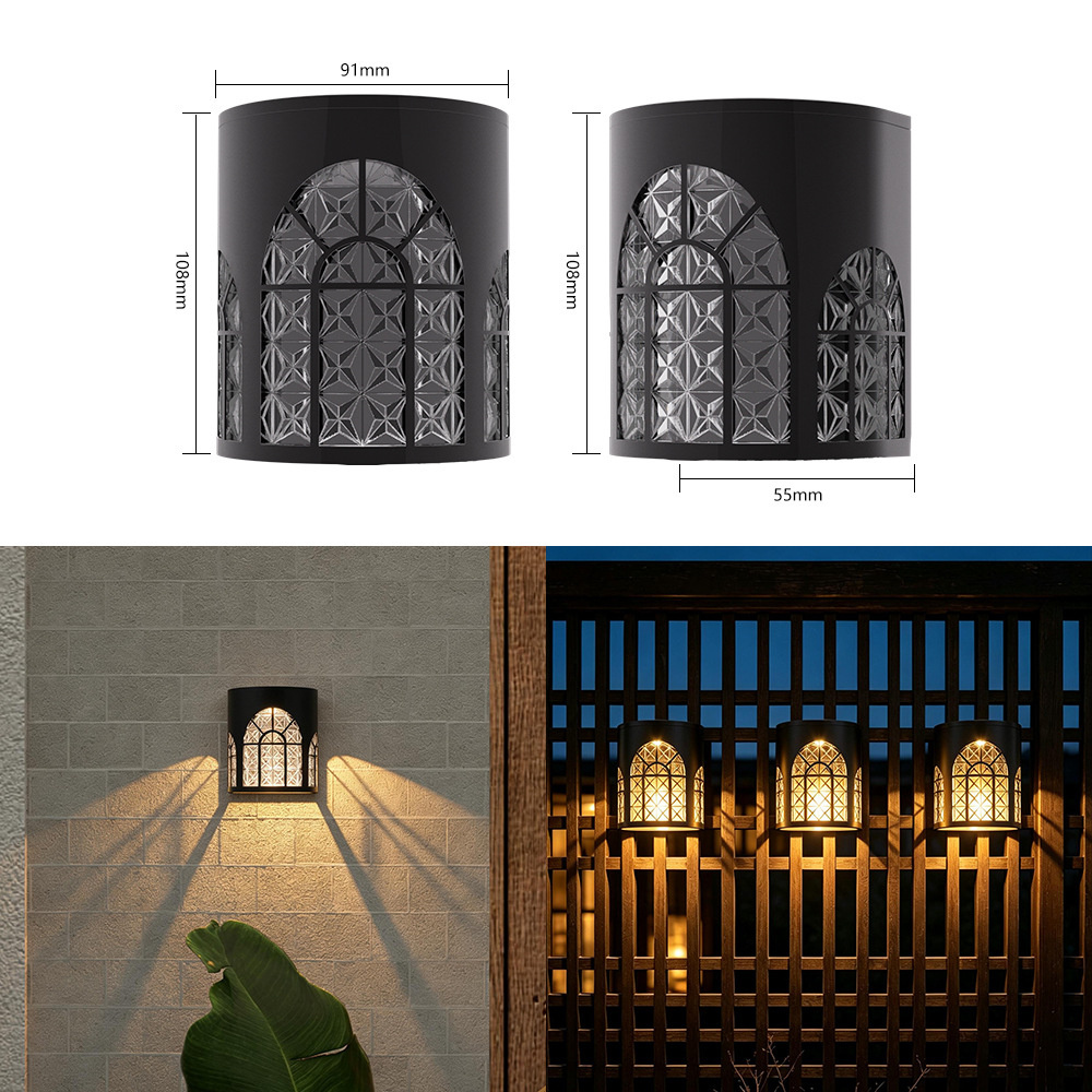 Outdoor Lighting Front Yard - 2 peças de luzes solares para