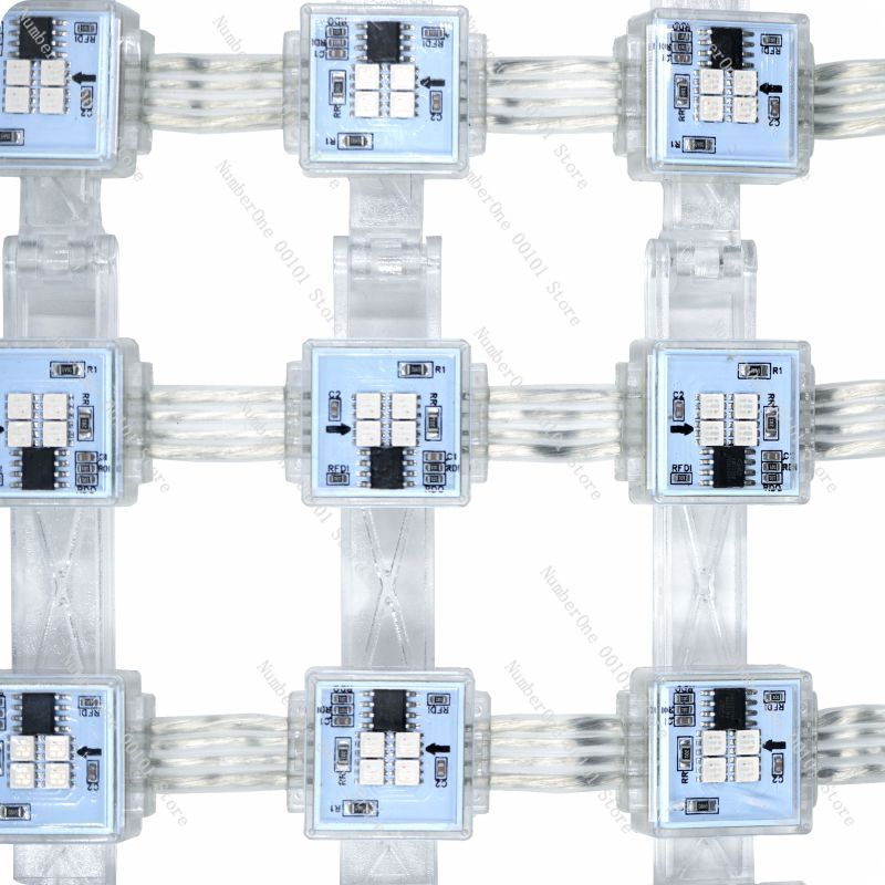 Outdoor Lighting Grid Screen - Tela de Grade Transparente Flexível P40