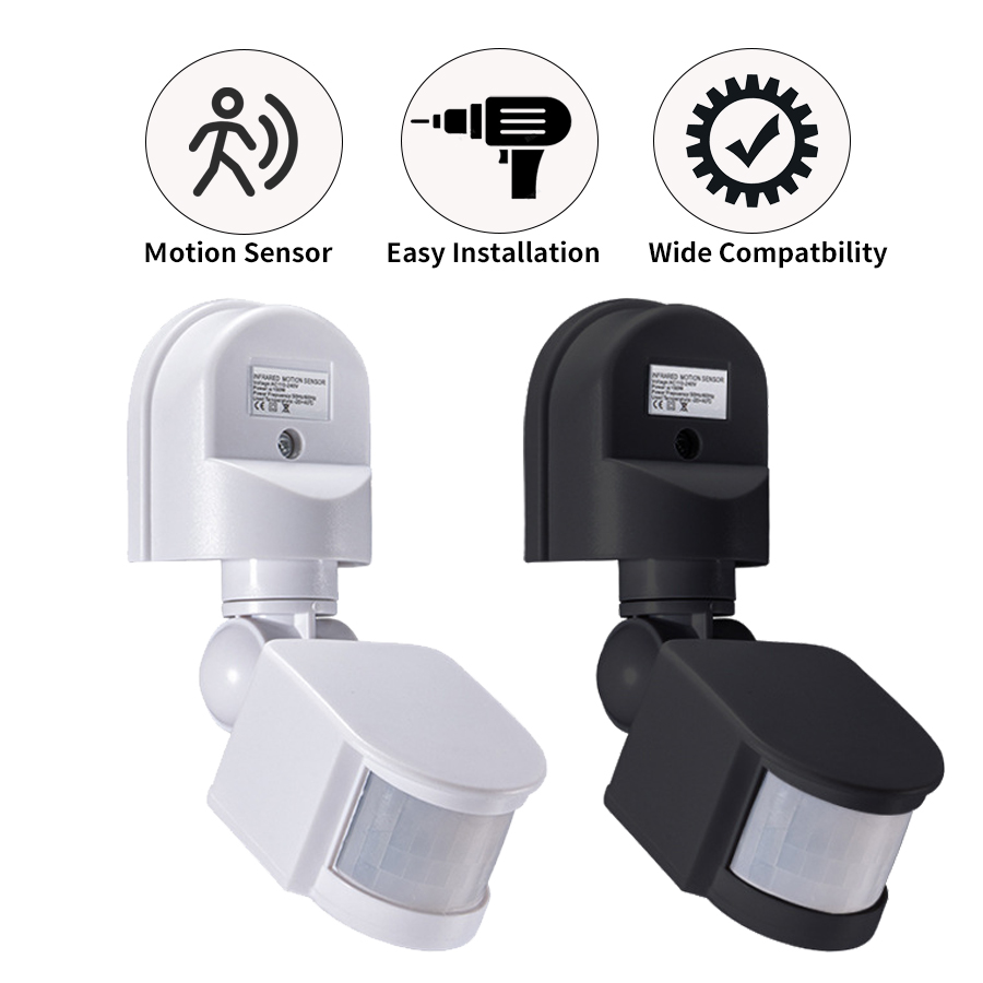 Outdoor Lighting With Sensor - Sensor de movimento pir 220v 110v