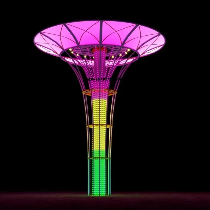 Outdoor Lighting Tree - Árvore Solar Fotovoltaica Personalizada à Prova