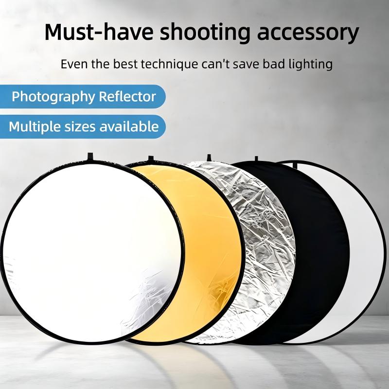 Outdoor Lighting Kit Photography - Refletor de Fotografia 2 em 1,