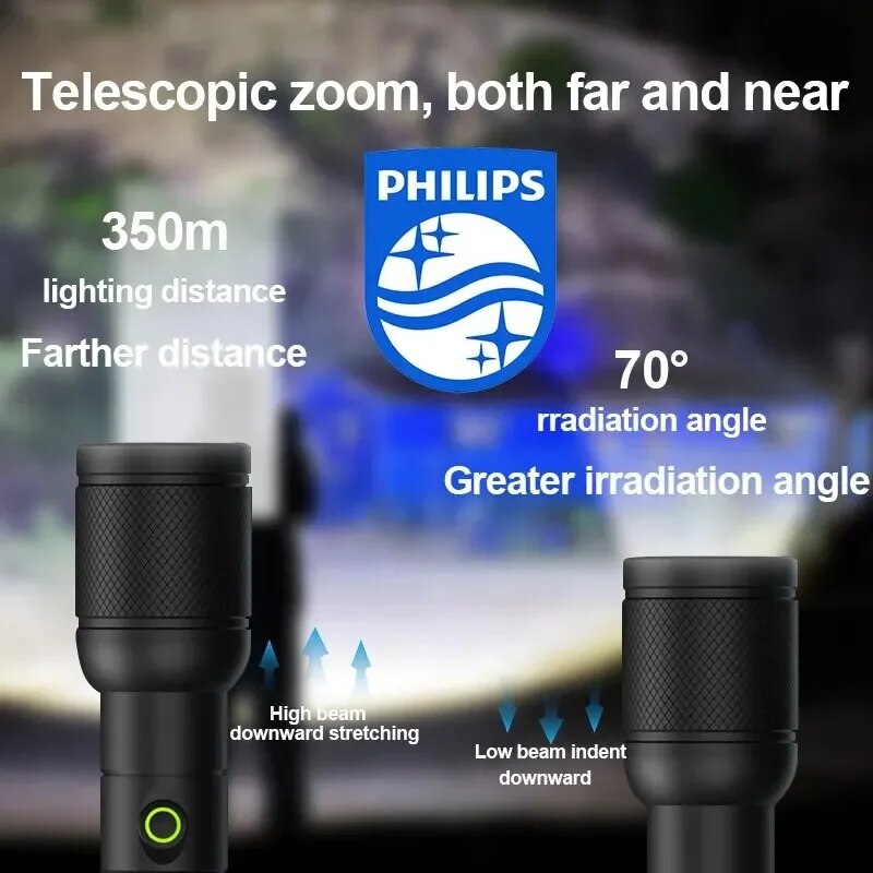 Philips 6168 lanterna de zoom  - Outdoor Lighting Philips avaliação e preço