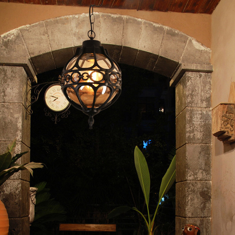 Globo árabe varanda luzes ping - Outdoor Lighting Bronze avaliação e preço