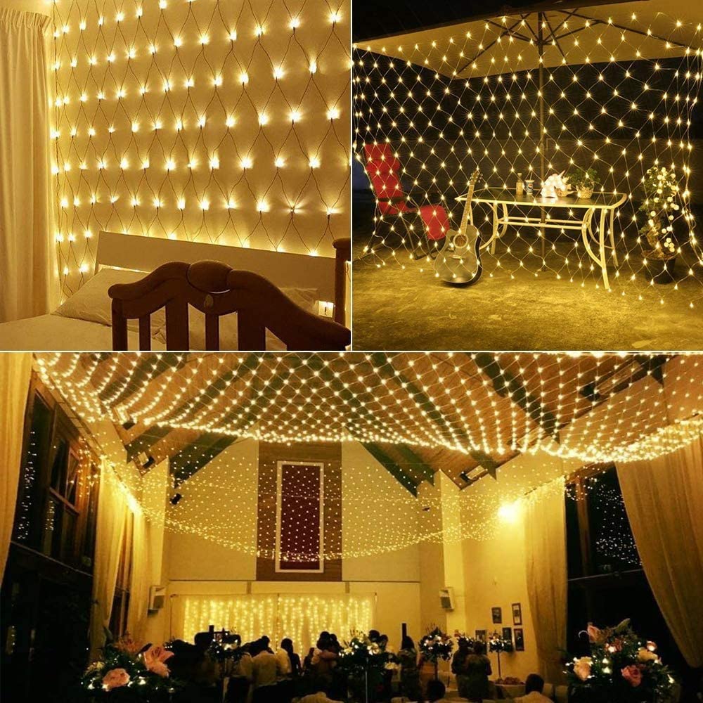 Luzes de corda de malha led, l - Outdoor Lighting Grid Screen avaliação e preço