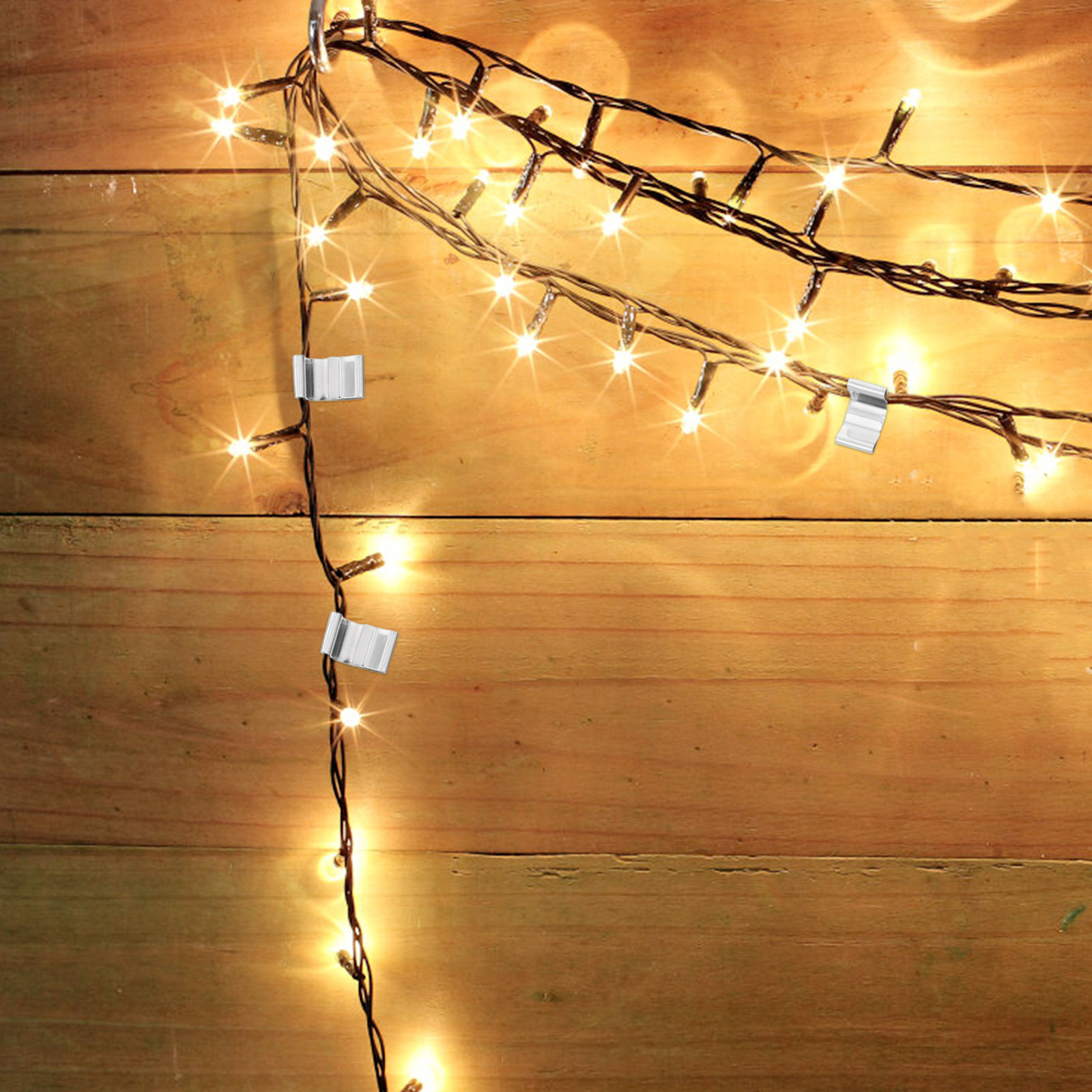 100 Peças de Clipes de Metal à - Outdoor Lighting Tree avaliação e preço