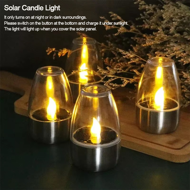Velas solares led luz sem cham - Outdoor Lighting Ideas For Party avaliação e preço