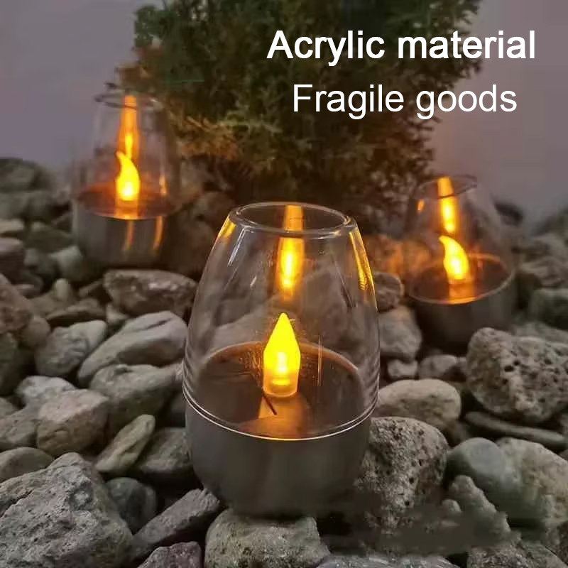 Velas solares led luz sem cham - Outdoor Lighting Ideas For Party avaliação e preço