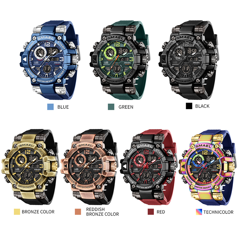 SMAEL Outdoor Men Watch Bronze - Outdoor Lighting Bronze avaliação e preço