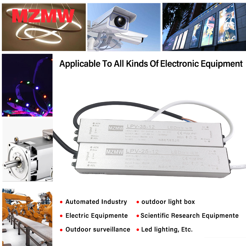 Mzmw ip67 fonte de alimentação - Outdoor Lighting Transformer Box avaliação e preço