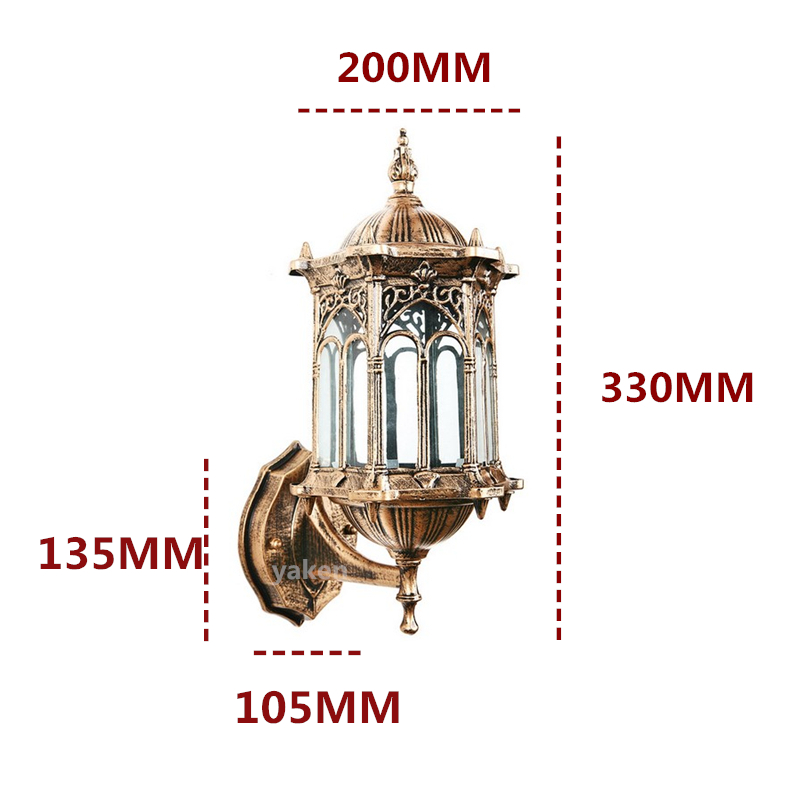 Luminária de Parede Externa de - Outdoor Lighting Bronze avaliação e preço