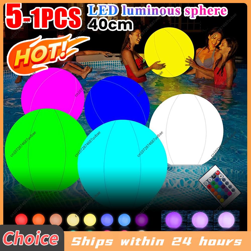 Bola Inflável LED para Piscina - Outdoor Lighting Around Pool avaliação e preço