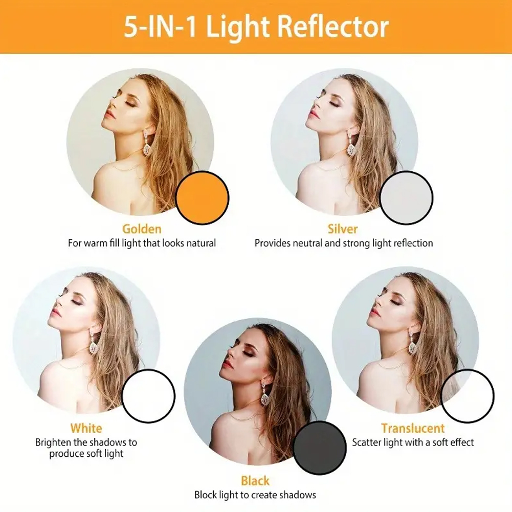 Kit Refletor Fotográfico MYOBO - Outdoor Lighting Kit Photography avaliação e preço