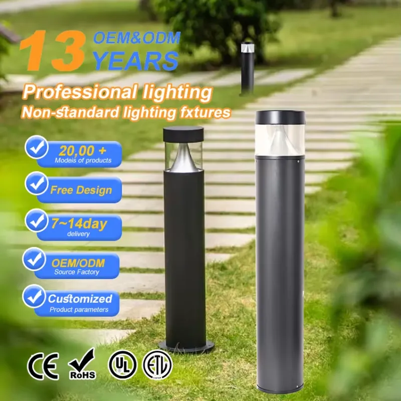 Luminária LED Moderna de Alumí - Outdoor Lighting Bollards avaliação e preço