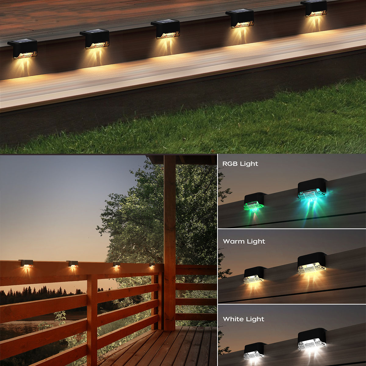 Solar Powered Deck Lights, Led - Solar Path Light avaliação e preço