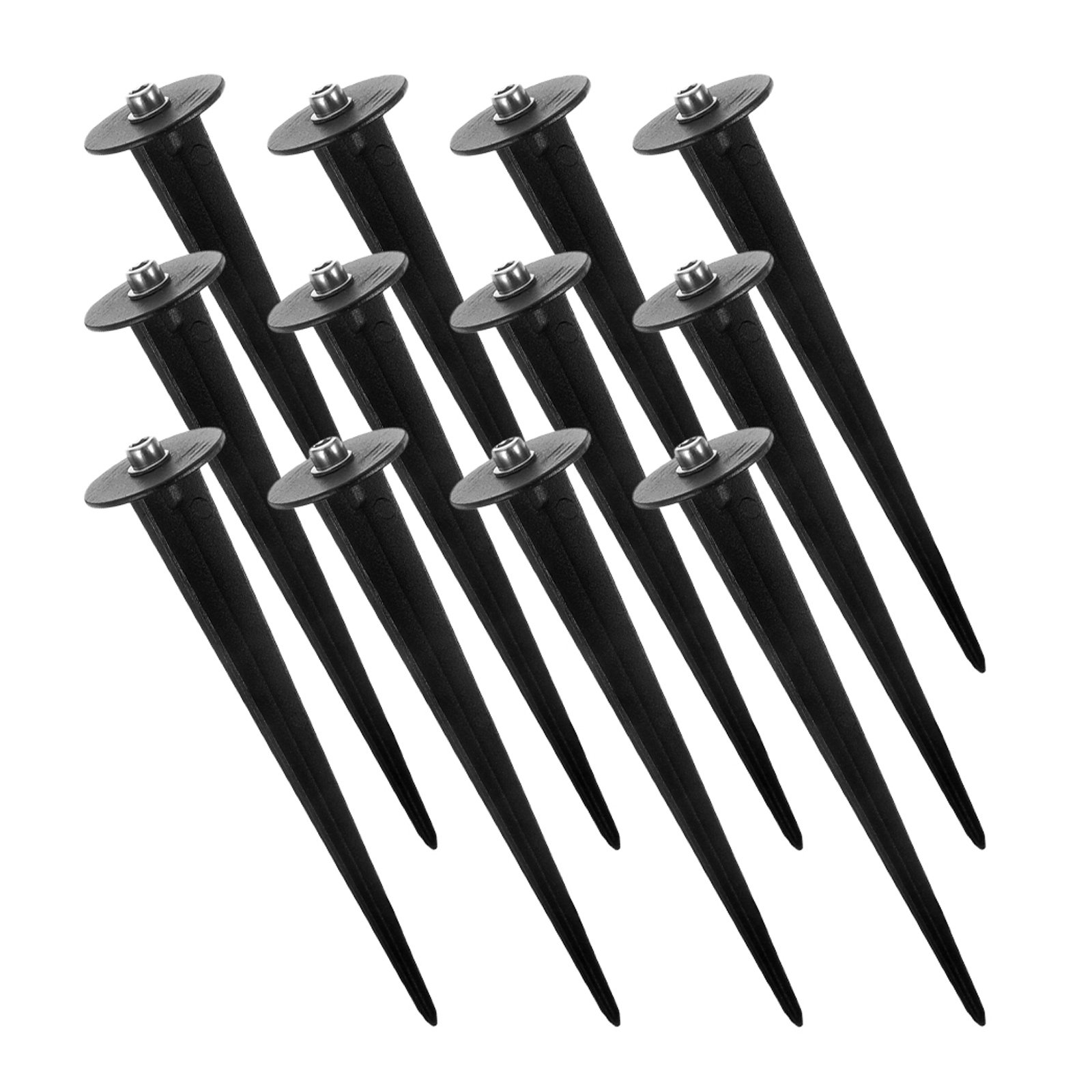 12 Peças de Estacas de Alumíni - Outdoor Lighting Ground Fixtures avaliação e preço