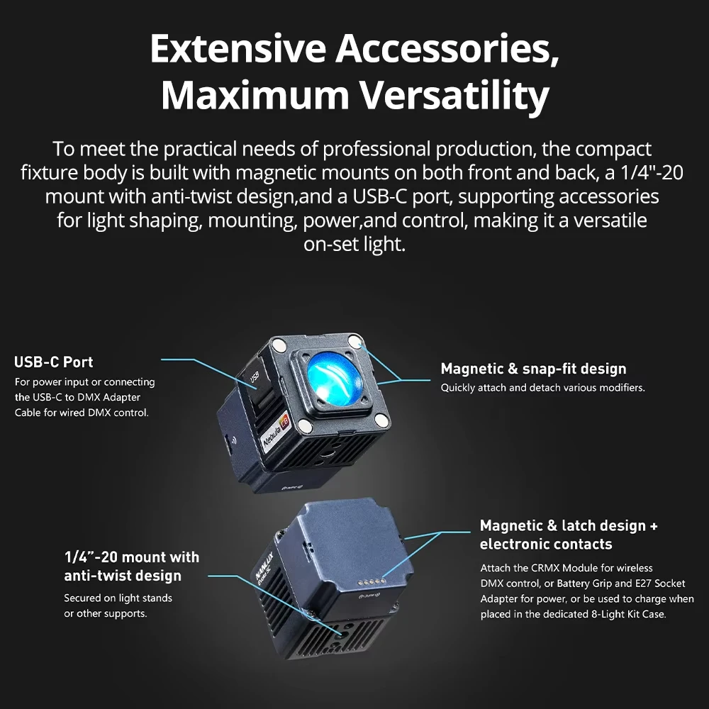 Luz de Vídeo LED Bi-color RGB  - Outdoor Lighting Kit Photography avaliação e preço