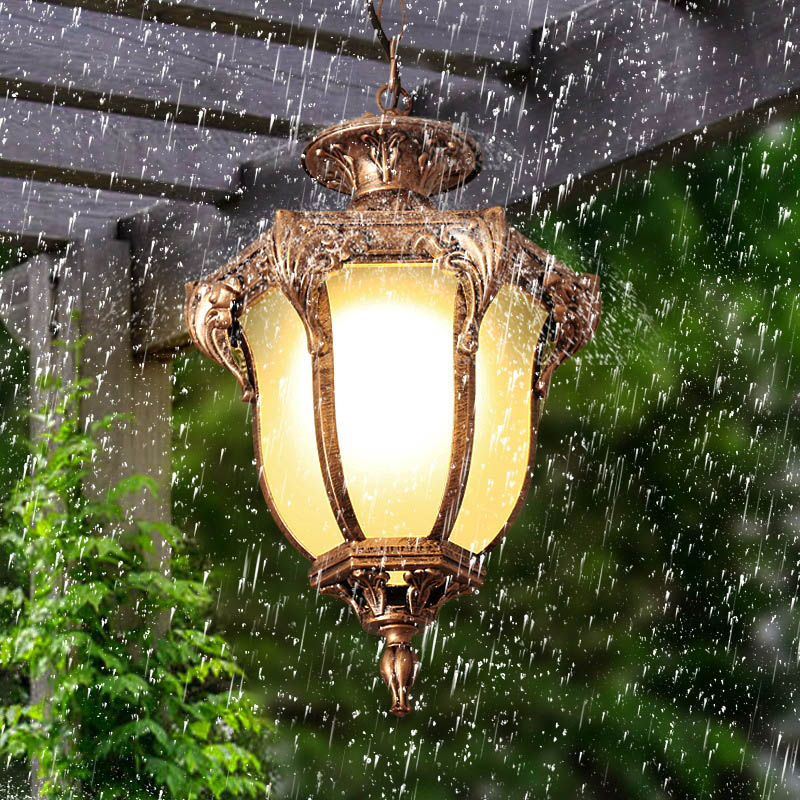 Europeu ao ar livre varanda lu - Outdoor Lighting Bronze avaliação e preço