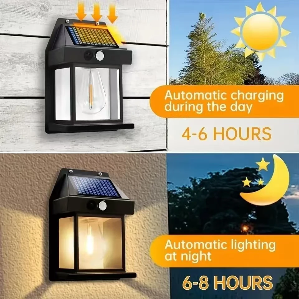 Luz de Parede Solar Externa de - Outdoor Lighting With Sensor avaliação e preço