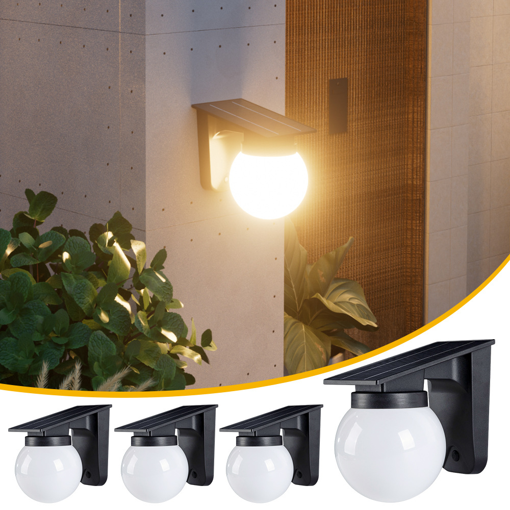 Esfera solar luzes de parede a - Outdoor Lighting With Outlet avaliação e preço