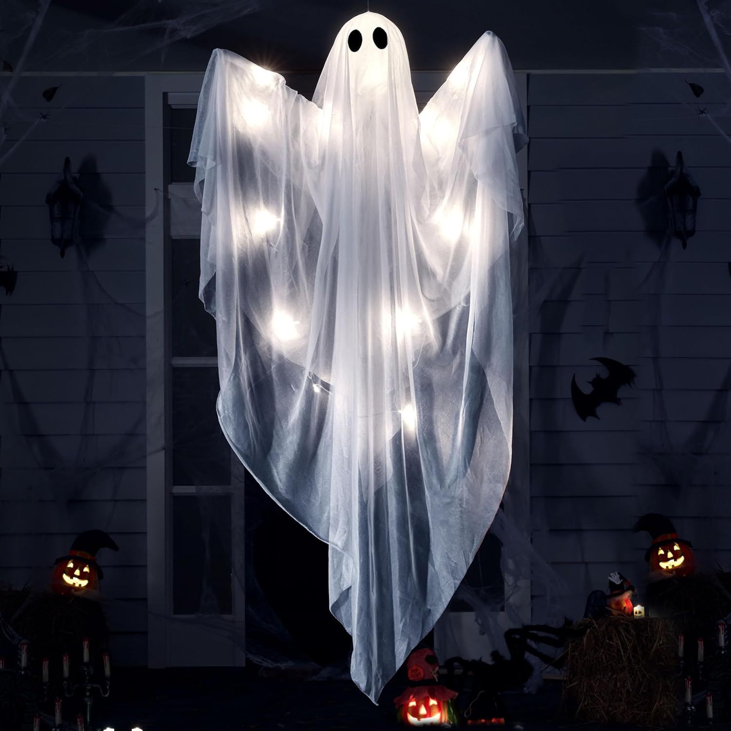 Fantasma Iluminado de Hallowee - Outdoor Lighting Front Yard avaliação e preço