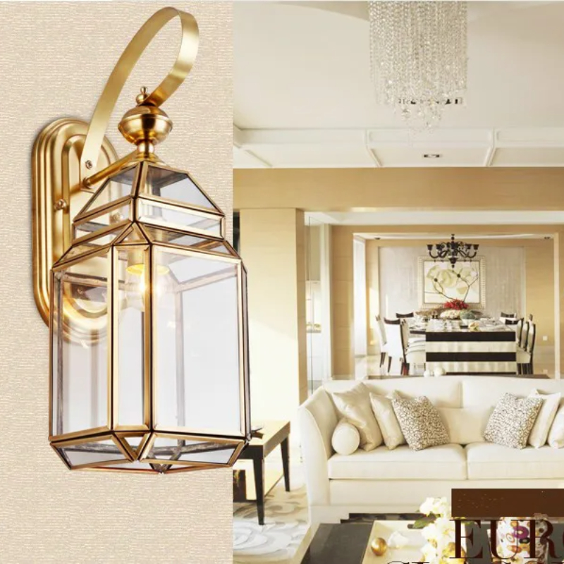 Moderna lâmpada de parede bron - Outdoor Lighting Bronze avaliação e preço