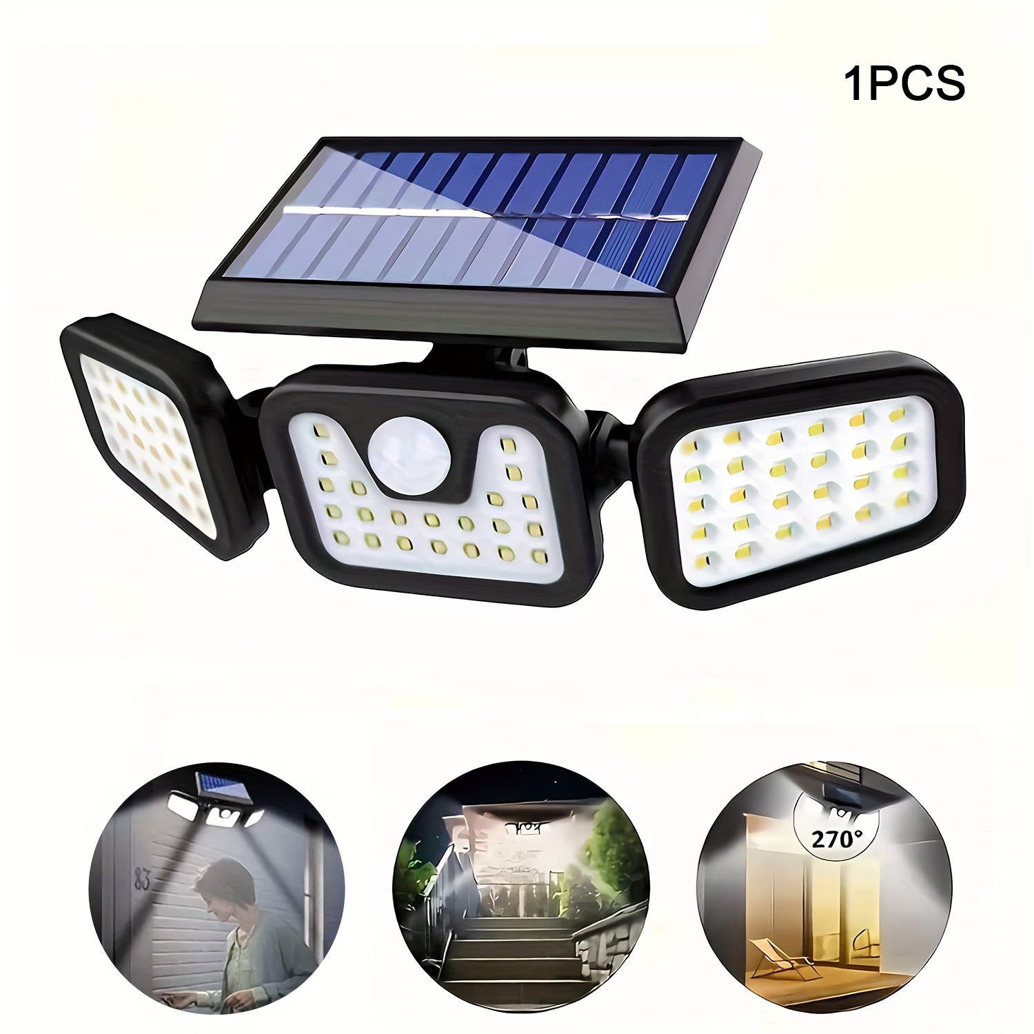 Luz Solar com Sensor de Movime - Outdoor Lighting Front Yard avaliação e preço