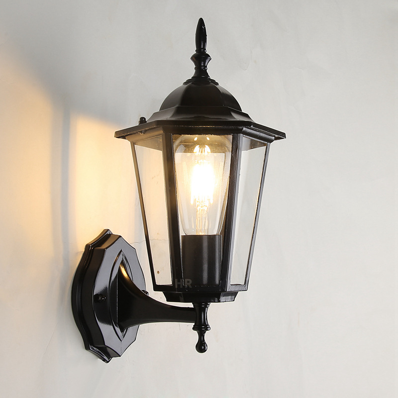 Estilo europeu retro conduziu  - Outdoor Lighting With Outlet avaliação e preço