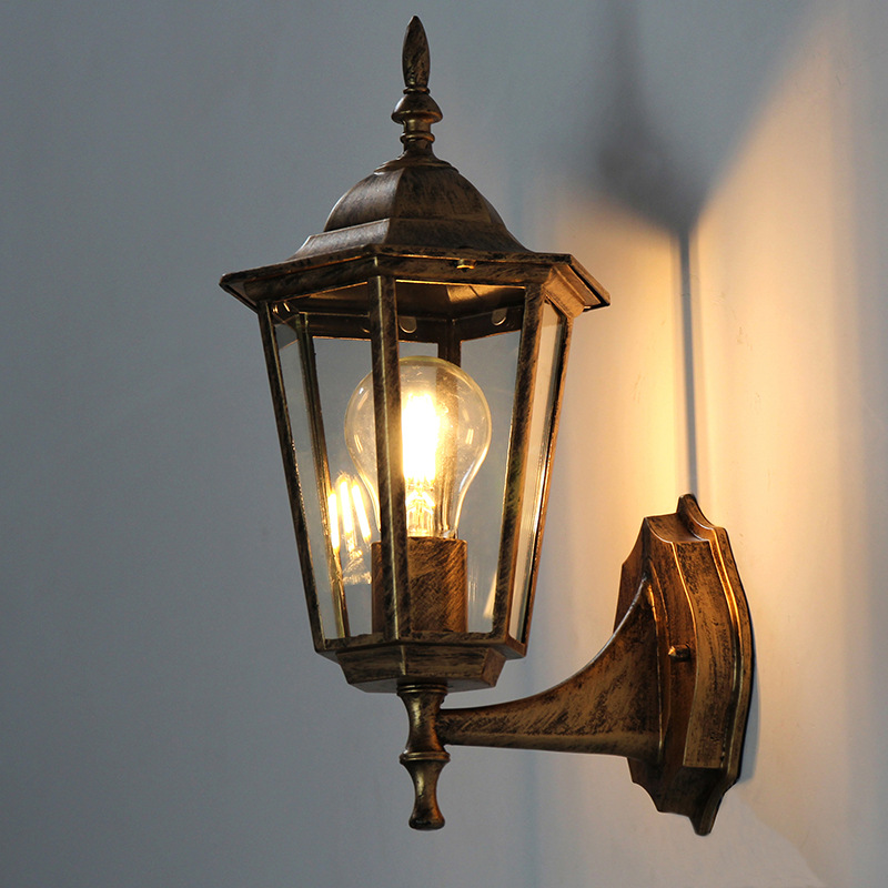 Estilo europeu retro conduziu  - Outdoor Lighting With Outlet avaliação e preço