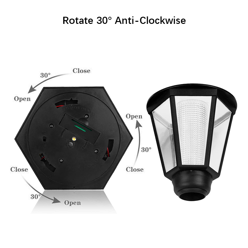Lâmpada de parede solar retrô, - Outdoor Lighting Front Yard avaliação e preço