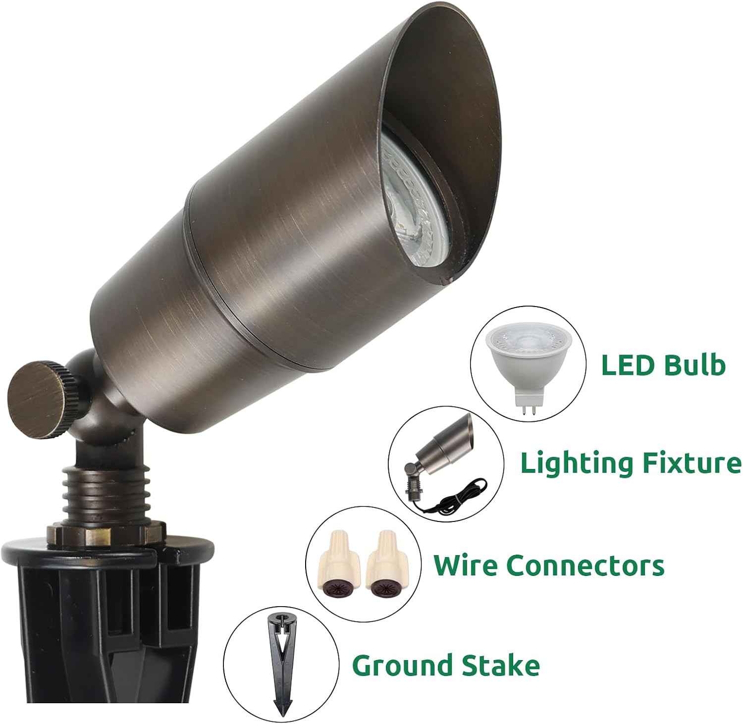 Refletores LED de Latão Sólido - Outdoor Lighting Tree avaliação e preço