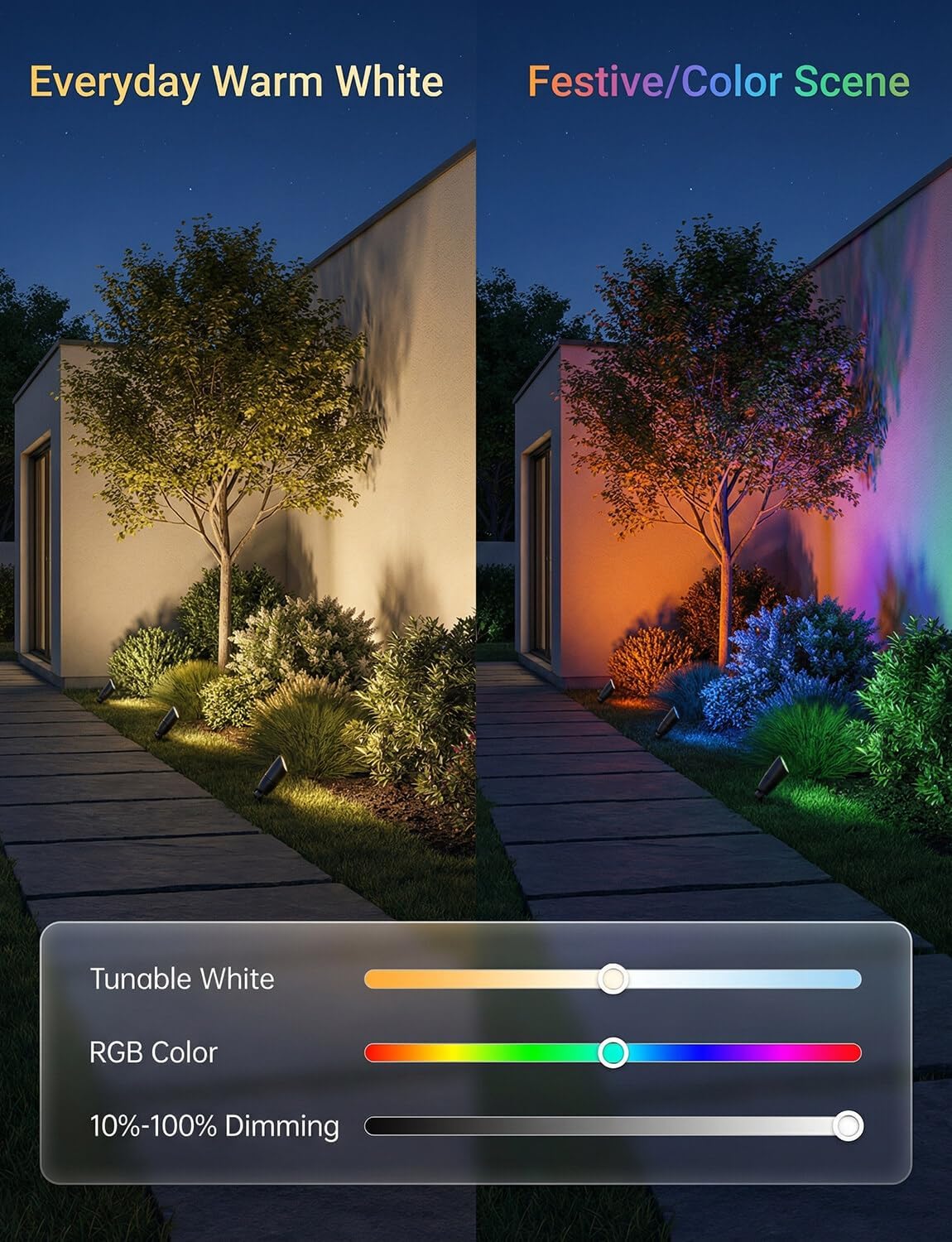 Refletores de Paisagismo RGBCW - Outdoor Lighting Tree avaliação e preço
