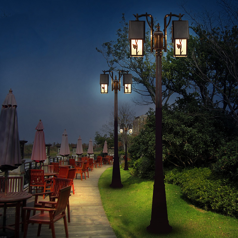 Estilo europeu paisagem lâmpad - Outdoor Lighting Bronze avaliação e preço